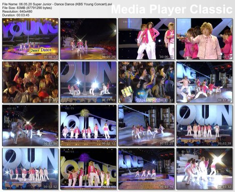 06.05.20 Super Junior - Dance Dance (Young Concert)