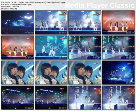 08.09.21 Super Junior H - Pajama party (Dream Again 88)