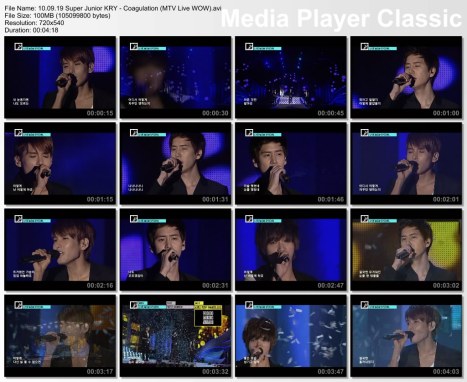 10.09.19 Super Junior K.R.Y - Coagulation (MTV Live WOW)